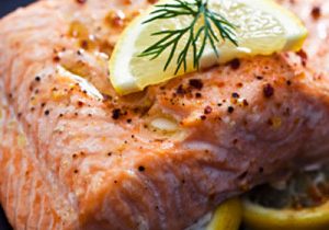 Grilled Spiced Salmon Steaks