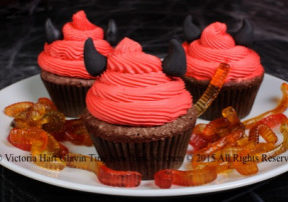 Halloween Devil’s Food Cupcakes Halloween Devil’s Food Cupcakes