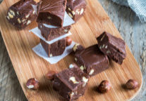 Chocolate & Hazelnut Christmas Fudge