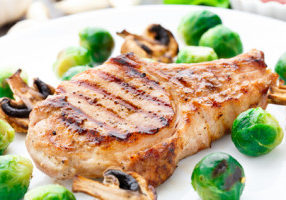 Honey Marinated Pork Chops