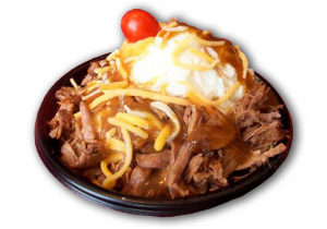 Hot Beef Sundae 