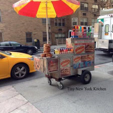 Hot Dog Cart On Park Avenue