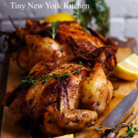 Lemon, Garlic & Herb Rubbed Whole Chicken