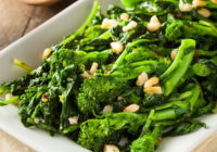Lemon Garlic Sautéed Broccoli Rabe