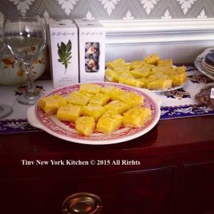 Lemon Squares For Picnic