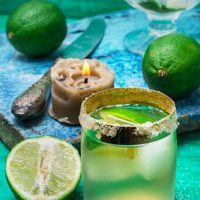 Lime Rum Cocktail