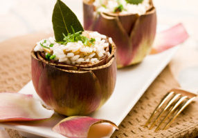 Maria’s Stuffed Artichokes