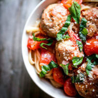 Large Batch Marinara With Meatballs