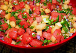 Melon salsa