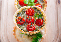 Mini Spinach Quiche