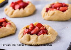 Mini Strawberry Galettes