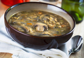 Mushroom Barley Soup