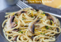 Mushroom Linguine With Brown Butter & Thyme