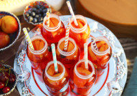 Nectarine Lemonade Spritzer