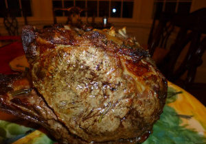 Fresh Herbed Standing Rib Roast