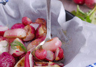 Pan Roasted Radishes