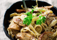 Gluten Free Pasta With Mushrooms
