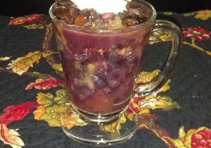Peach & Blueberry Crisp