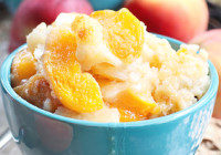Gluten-Free Peach Cobbler