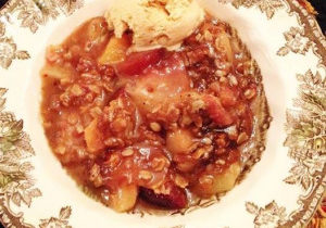 Peach & Plum Crisp