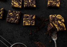 Peanut Butter Swirl Brownies