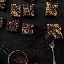 Peanut Butter Swirl Brownies