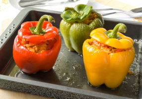 Peppers Stuffed With Lamb & Couscous 2
