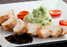 Grilled Chili Rubbed Pork Tenderloin