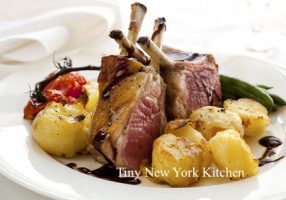 Rack Of Lamb With Roasted Potatoes