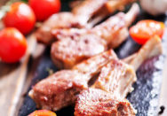 Garlic Rack of Lamb
