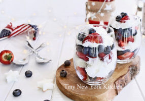Red, White & Blue Individual Berry Trifles Red, White & Blue Individual Berry Trifles