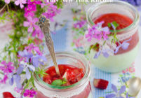 Rhubarb Panna Cotta