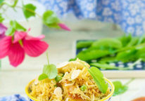 Rice With Chicken & English Peas