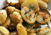 Pan Roasted Baby Potatoes With Herbs