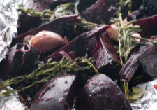 Garlic & Herb Roasted Beets