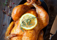 Roasted Truffle Oil Chicken