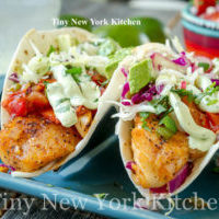 Roasted Cod Tacos
