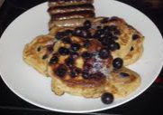 Saturday Morning Blueberry Pancakes