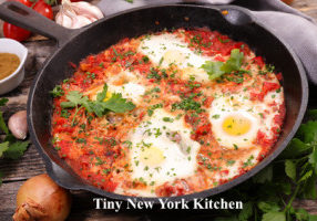 Tomato Poached Eggs