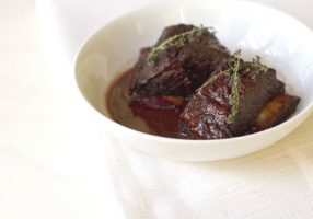 Short Ribs Braised In Coffee Ancho Chile Sauce
