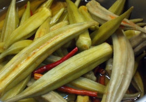 Smoked Okra 3