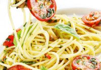 Spaghetti With Spring Pesto