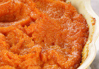 Bourbon-Maple Sweet Potato Casserole