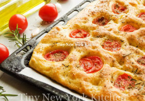 Traditional Tomato Focaccia With Garlic Rosemary Oil Traditional Tomato Focaccia With Garlic Rosemary Oil