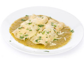 Turkey Enchiladas With Avocado Sauce