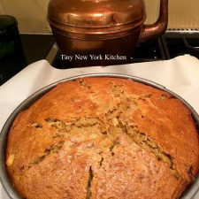 Upside Down Peach Cake
