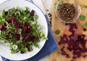 Watercress & Beet Salad