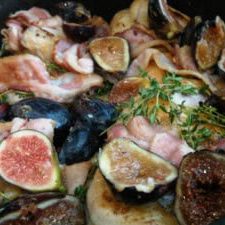 Fig and Bacon Cornish Game Hens 1