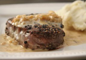 steak au poivre